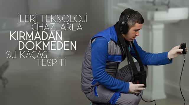 Eceabat Su Kaçağı Tespiti